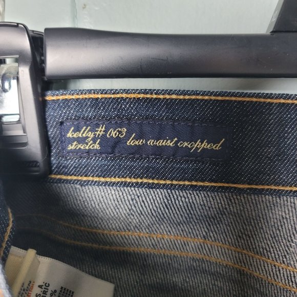 Citizens Of‎ Humanity Kelly #63 Stretch Low Waist Cropped Jeans - Picture 2 of 15